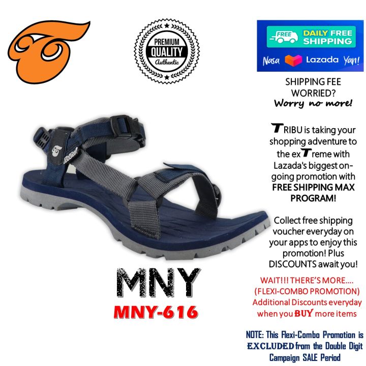 Tribu Outdoor Hiking / Trekking Sandals for Men & Women - MNY 616 Gray ...