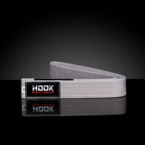 Sabuk Jiujitsu Abu Abu Anak Hook Fight Gear Sabuk BJJ Anak Hook Kids BJJ Belt Grey Kids Jiujitsu Belt Sabuk Brazilian Jiujitsu Anak