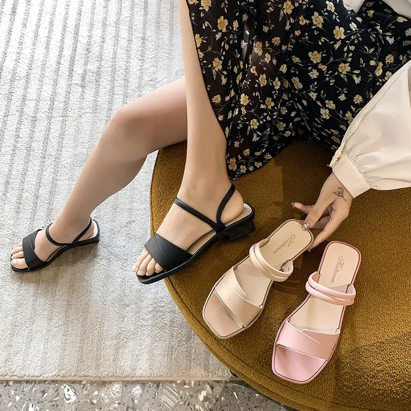 New style in Korean Fashion Sandals for women Lace-Up Ankle