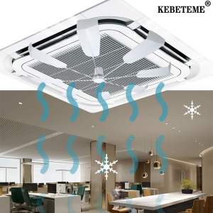 KEBETEME Air Conditioner Windshield Prevent Direct Wind Air Baffle Block Aircon Deflector Central Air Conditioning Windshield  Office