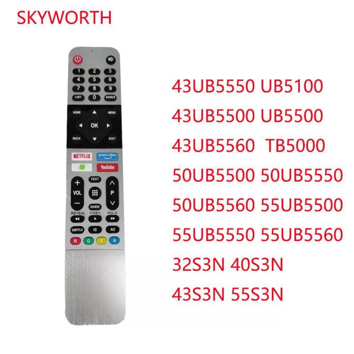 539C-268920-W010 Pour Skyworth Android TV Télécommande TB5000 UB5100