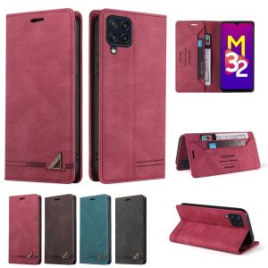 For Samsung Galaxy A11 A21S A02 A31 A51 A71 Phone Case Business Leather Wallet Card Slots Couples Flip Cover Casing