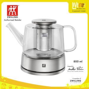 ZWILLING Sorrento Borosilicate Double Wall Glass Teapot & Coffee Warmer 800 ml/27 oz