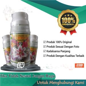 Pupuk Organik Cair Multitonik Serba Guna Tanaman Hias Anggrek Mawar Aster Krisan 100 ml