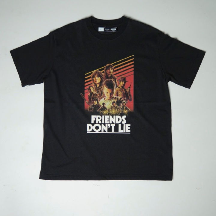 era-won เสื้อยืดเอราวอนแขนสั้น T-Shirt Oversize สกรีน stranger things ...