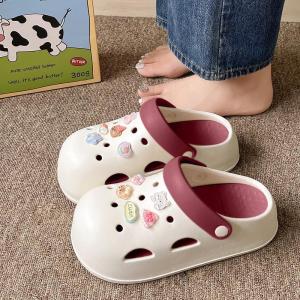 ที่สุดของที่สุด รองเท้าแตะหัวโตแฟชั่น งานสวยงานจึ้ง ต้องรุ่นนี้ เต็มสิบไม่หัก มาพร้อมเซ็ทตัวติดน่ารักมากก น้ำหนักเบาพื้นนิ่มมาก กดตุ่มให้ทันกันนะทุกคน