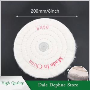 [Dale Dephne] ล้อขัด3 4 5 6 7 8 ล้อขัดผ้าฝ้ายผ้าสำลีสำหรับขัดล้อเครื่องประดับเงินสีทอง