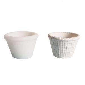 Easy Release Silicone Mold Suitable for Home Decoration and Crafts Handmade Grid Basket Flowerpot Mold Craft Supplies