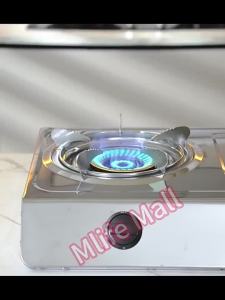 Double Burner Gas stove/Dapur Gas with Regulator stove stainless steel Dapur Gas Cooker stove