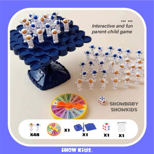 นักบินอวกาศสมดุลต้นไม้ เกมกระดาน บนโต๊ะ เกมสำหรับครอบครัว ฝึกสมาธิ