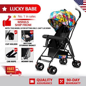 LUCKYBABE Luxury stroller special price stroller 0-36 months portable foldable baby stroller stroller