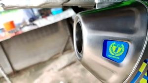 Knalpot crf wr155 Norifumi Rocket 4 stenlis KLX D-Tracker