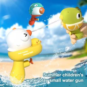 HI MIA Press Type Animal Water Spray Toys Animal Design Handheld Bath Fountain Toy Portable Dinosaur Water-Sprinkling Festival Sprinkler The Water-Sprinkling Festival