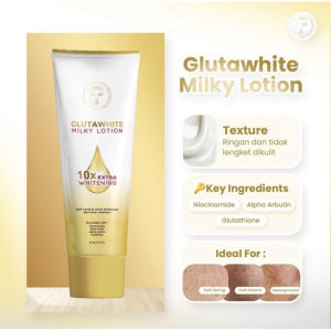 Skinflair Gluta White Milk Lotion - 10x Extra Whitening [BPOM] 150ml