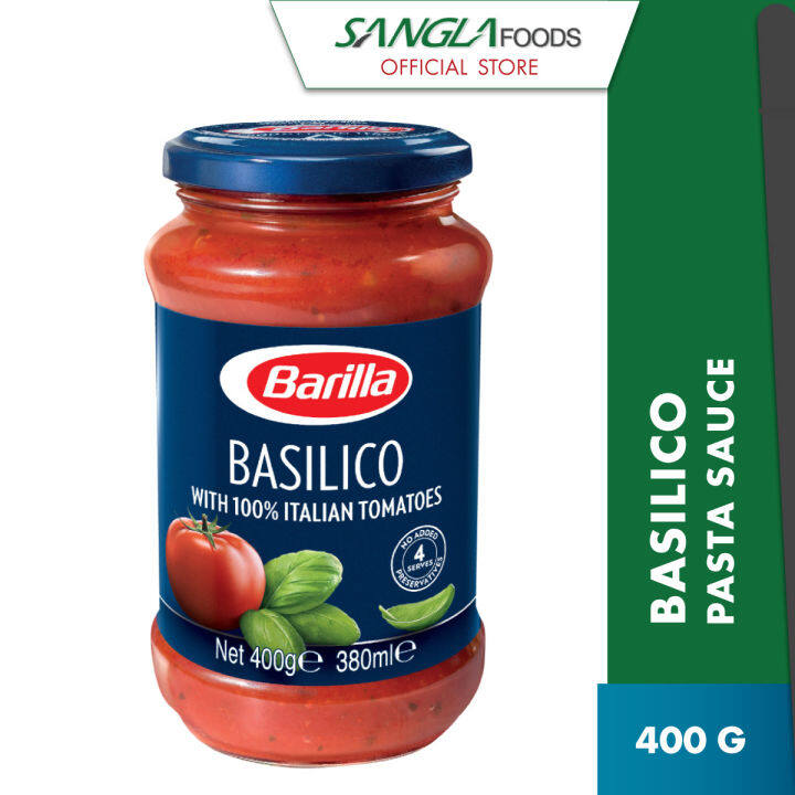 Barilla Basil Pasta Sauce with Italian Tomato 400g Halal