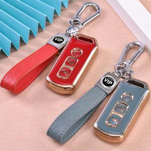 Bọc chìa khóa Smartkey Honda Airblade Vision Lead Vario mẫu cũ nhựa TPU kèm móc khóa thời trang