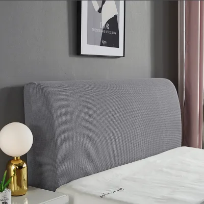 Elastic All-inclusive Bed Headboard Cover Thickened Bedside Dust Cover Bedside Backrest Cover Protective Bed Cover