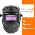 Fityle Solar Welding Helmet Auto Darkening Welding Helmet Mask Eye Protector Shade. 
