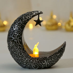Gratis Ongkir - Lentera Hias Bulan Sabit / Dekorasi Lampu LED Warm White