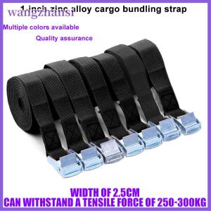 wangzhansi Lashing Strap With Buckle Nylon Quick Release Cargo Tie Down Luggage Bag Packing Straps Tied With Zinc Alloy Buckle Hooks