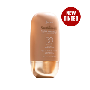 Barefaced Sunkissed Premium TINTED Sunscreen 50g SPF50 PA++++ Bio Placenta Appore Ceramide Niacinamide by Pretty Kikays