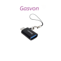 Gasvontech - Mini OTG Type C USB 2 in 1 Dual-port 256G/128G/64GB/32GB High-Speed Reading. 