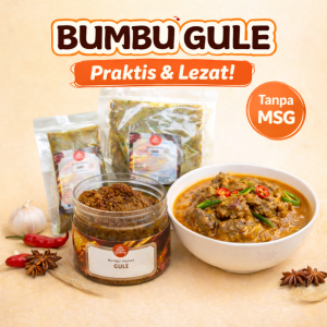 BUMBU GULE GULAI | BUMBU MASAK MURNI FRESH HOMEMADE PREMIUM NON MSG/PERASA/PENGAWET