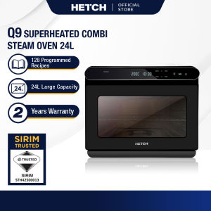 【SIRIM】HETCH Q9 Superheated Combi Steam Oven 24L SAF-1728-HC Air Fryer
