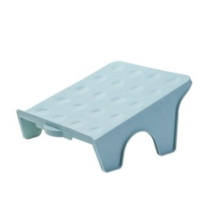 LINSBAYWU Portable Durable Plastic Double Layer Double Layer Economy Shoe Shoe Rack Storage Tool Storage Shelf For Home Use