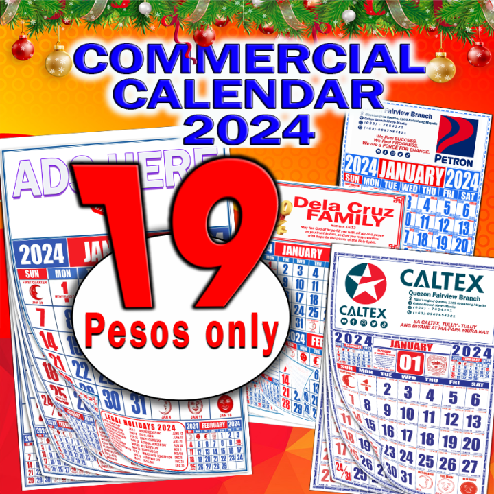 COMMERCIAL CALENDAR 2024 Lazada PH