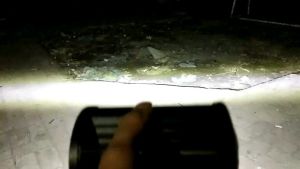 LAMPU TEMBAK LED CWL 24 MATA 2 WARNA PUTIH KUNING