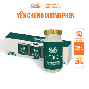 Yến Chưng Đường Phèn Salla 150ml x 5 Hũ