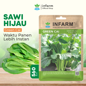 INFARM-Benih Super Sawi Caisim Benih sayur Sawi Biji Sawi Benih Bibit Biji Sayur sawi Benih Tanaman Sawi F1