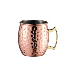 SOLARAEG Drinkware Moscow Mule Mug Bar Tool Russia Stainless Steel Cup durable Wine Cup Beer Cup Home