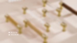 New Brass Crystal & Pure Copper Cabinet Handles: Factory Direct Sales