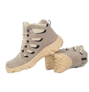 Sepatu Safety Pria Ujung Besi Mid Boots Raigar Eagle Kerja Outdoor Hiking Keren Kuat Anti Licin