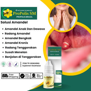 Obat Amandel Amandel Anak Dan Dewasa Radang Amandel Amandel Bengkak Obat Amandel Kronis Radang Tenggorokan Susah Menelan Obat Herbal Propolis SM-Propolis Brazil