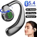 Wireless Bluetooth 5.4 Headphones 180 Degree Rotatable Handsfree Bone Conduction Ear Hooks Noise Canceling Earphones with Microphone. 
