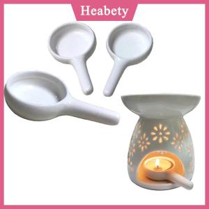 Heabety  Gốm nến giữ sáp tan chảy dầu Burner khuếch tán hương thơm khay hương liệu lò nến trang trí nhà