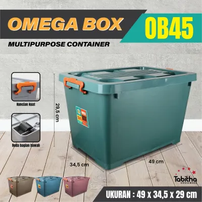 CONTAINER BOX RODA SERBAGUNA OMEGA BOX TABITHA (TBTACC)