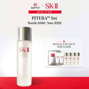 [14 (8PM) - 17 Sep Only] SK-II PITERA™ Set - Facial Treatment Essence 230ml + Gifts worth $232