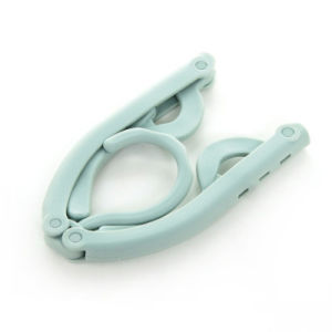 Móc Nhựa Treo Quần Áo Đa Năng Gấp Gọn Thanh Treo Quần Áo Bằng Nhựa Có Kẹp Thông Minh