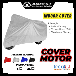 OTOMOTIFKU - Sarung Motor Indoor Cover Motor Ukuran L Beat Vario Mio Supra