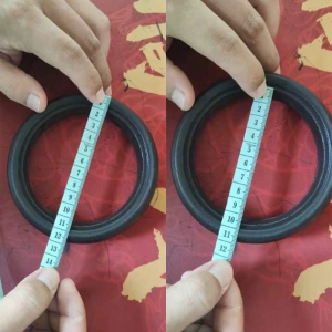 Professional Rubber External Tyre with 4.7-inch Diameter Front Back Wheel for Stroller Wheels Easy Installation Durable