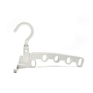 Gấp 5 Lỗ Giá Phơi Quần Áo Xoay 360 Độ Móc Treo Du Lịch Di Động Cho Khách Sạn Nhà Có Thể Gập Lại Sấy Giá Treo Đa BIGBA