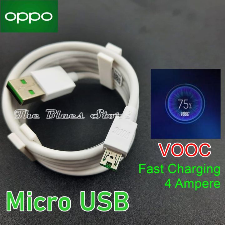 OPPO Kabel Data Fast Charging VOOC Micro USB Ampere Original For