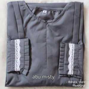 TURUN HARGA! Baju Gamis Hawa Katun Madina Dress Ramadhan Terbaru / Maxi Dress Syari Muslimah [COD]