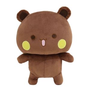 HAPP Lông mịn Búp bê gấu trúc Bubu vải lông Bộ sưu tập Mềm Đồ chơi búp bê thú nhồi bông Búp bê đi kèm cho trẻ em Ins Đồ chơi nhồi bông BuBu và DUDU Sinh nhật trẻ em Giáng sinh