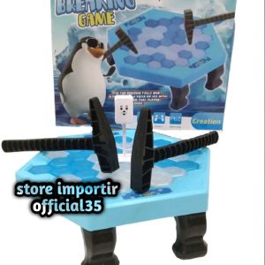 PREMIUM KEMASAN DUS Mainan Anak Ice Game Trap LZ 6 | Mainan Edukasi Anak Bongkar Pasang Ice Breaking Game Pingwin Trap Save Balancing Murah