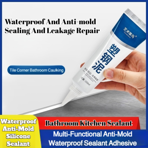 👍Plastic Steel Mud Waterproof And Mildew-proof Kitchen And Bathroom Waterproof Glue Toilet Bathroom Sink White Caulking Special Sealant Kitchen And Bathroom Sink Waterproof Glue